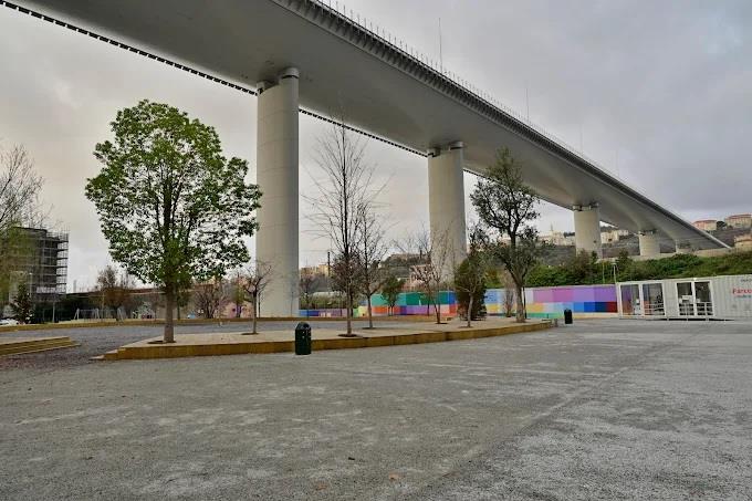 Fornitura cordoli in granito per il parco urbano del Polcevera - Genova